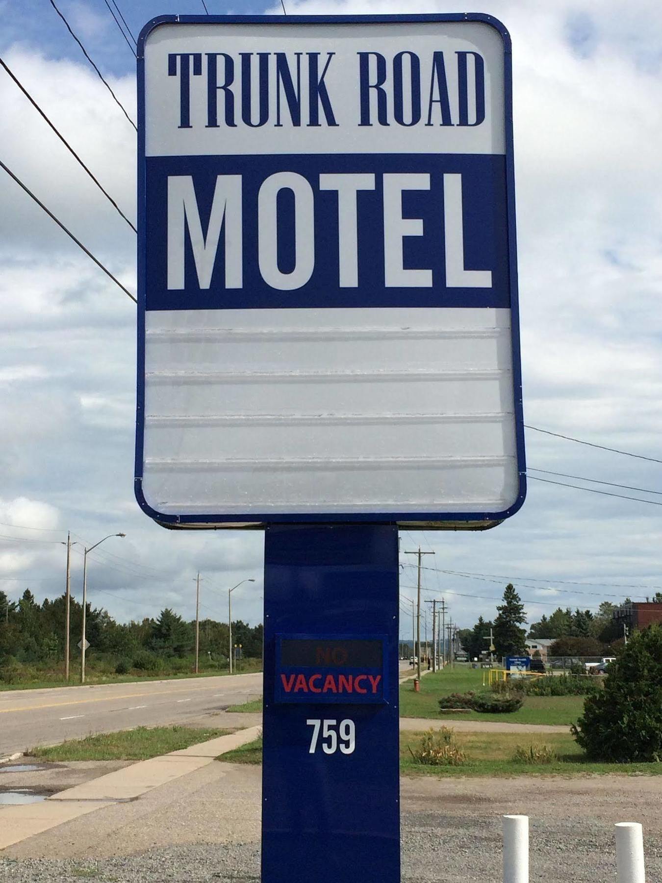 Trunk Road Motel Sault Sainte Marie Esterno foto